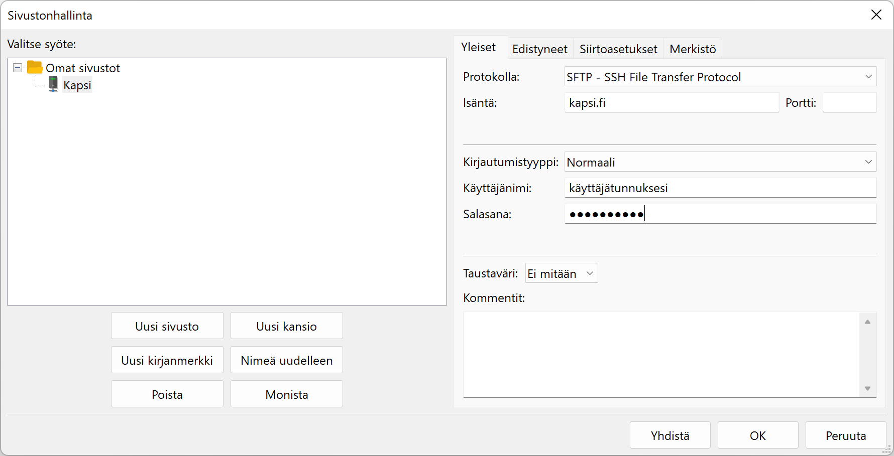 host sftp on mac os x